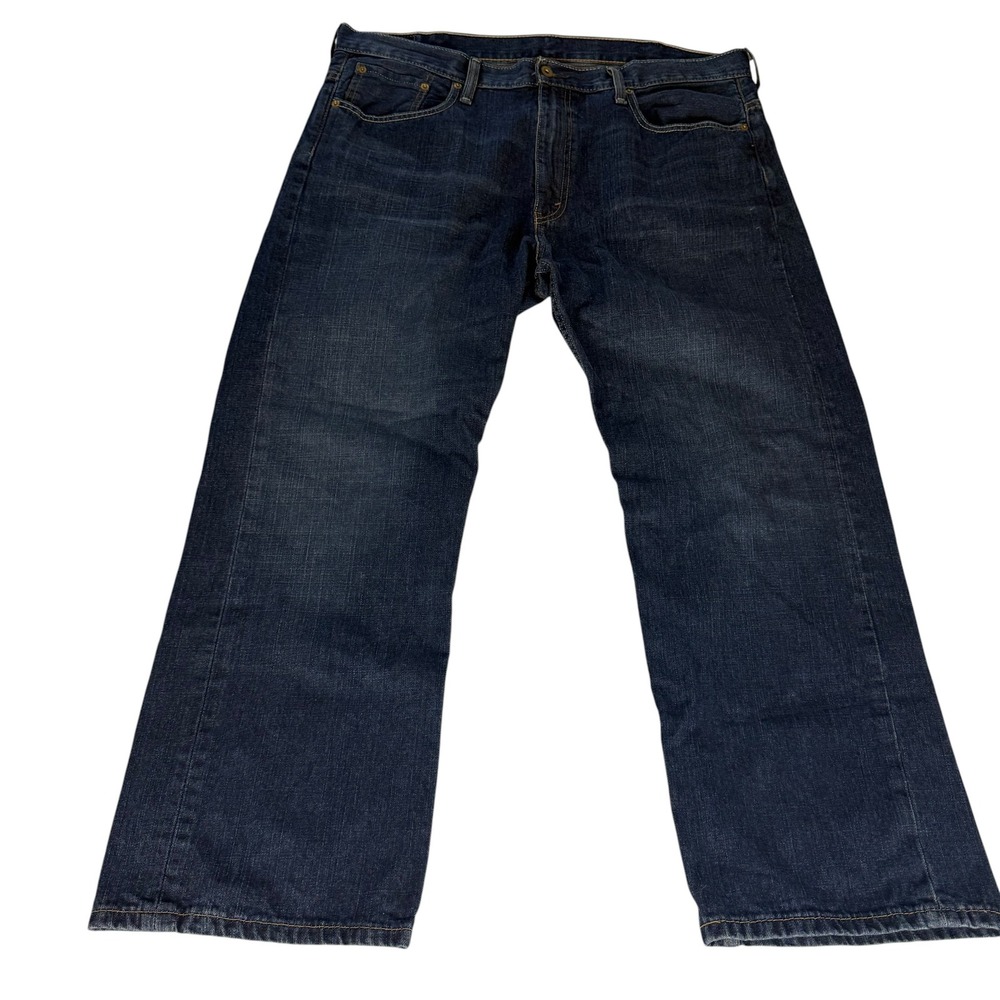 Levis 569 Loose Straight Jeans Mens 38x30 Dark Wash Blue Denim Baggy Skater 4051